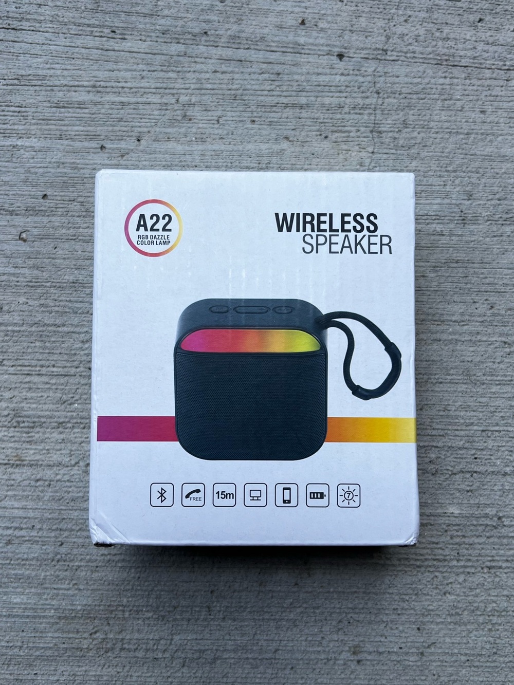Wireless Bluetooth Speaker A22 - Black